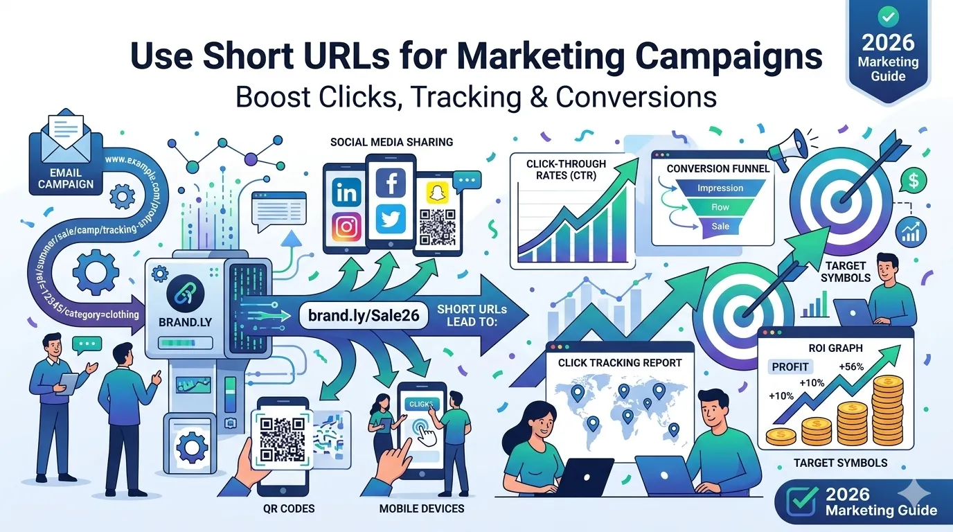 short URLs for marketing campaigns