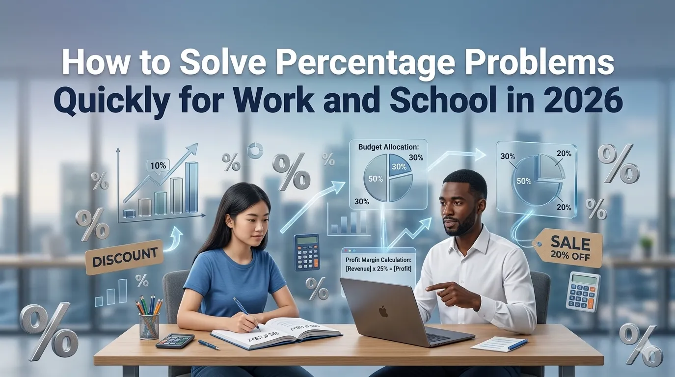solve percentage problems quickly