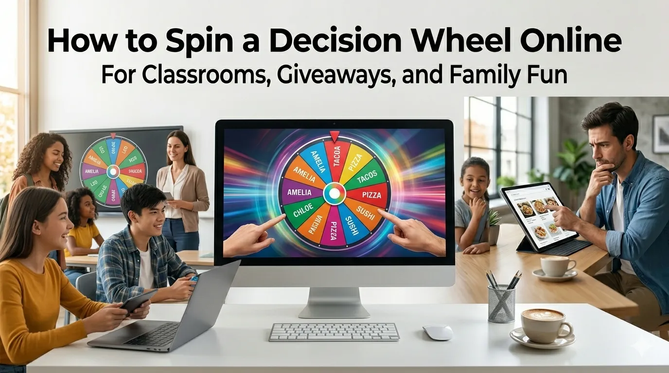 spin a decision wheel