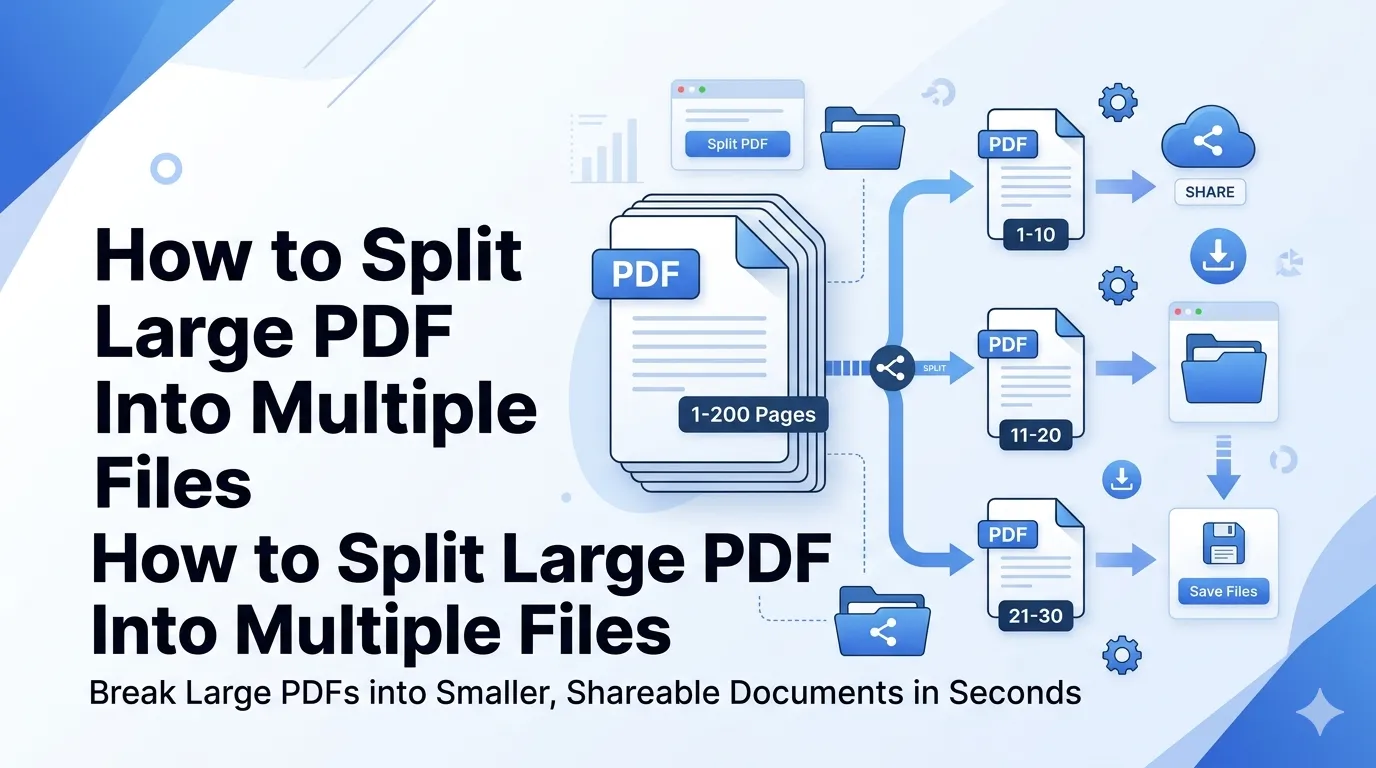 split large PDF