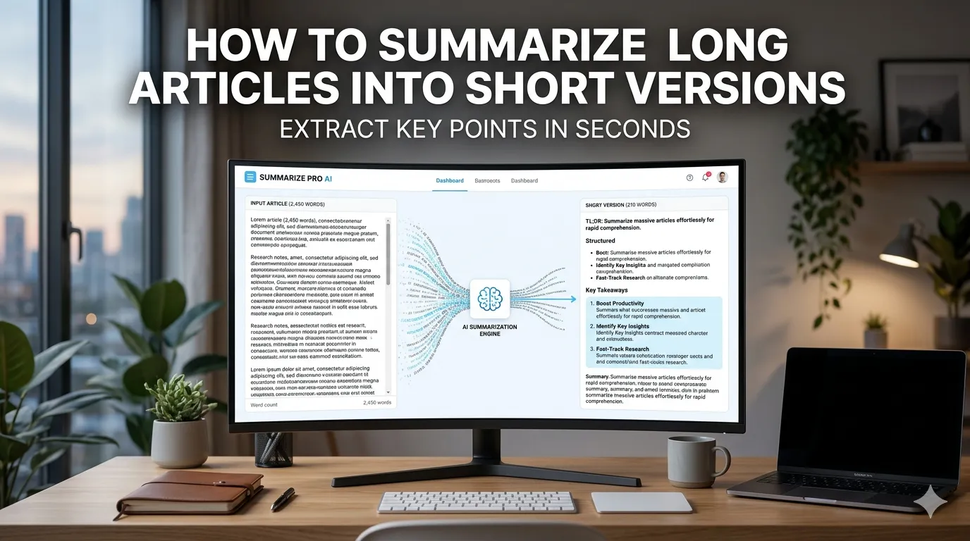 summarize long articles