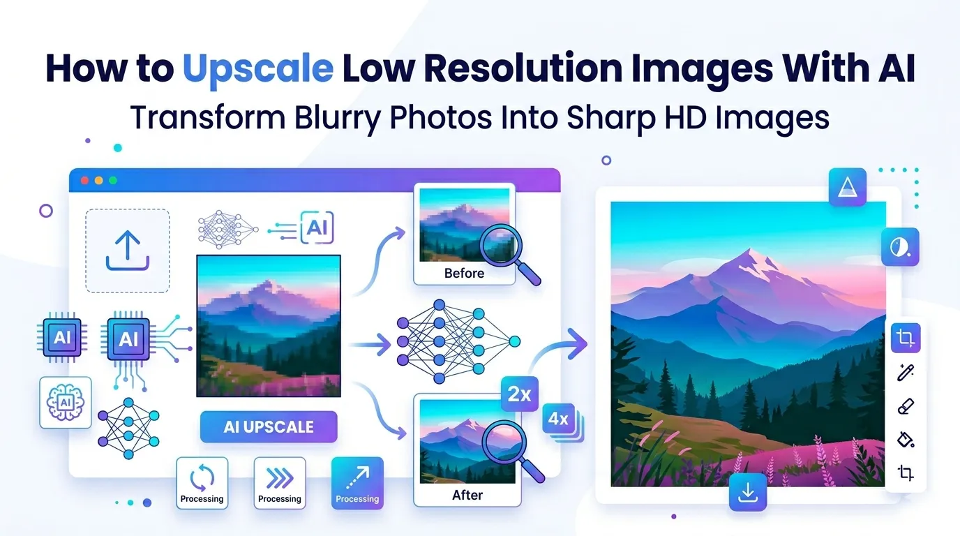 upscale low resolution images