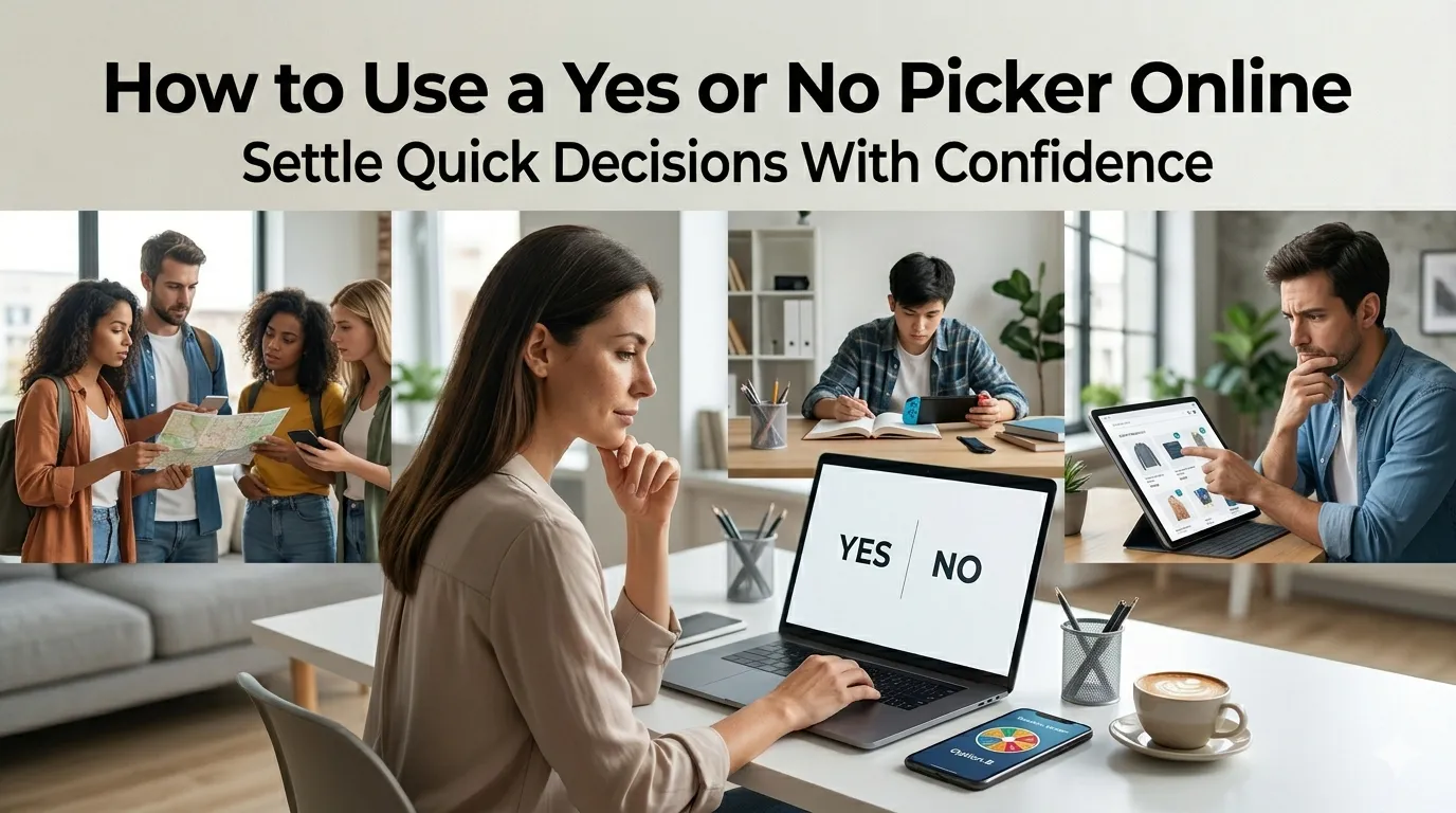 use a yes or no picker
